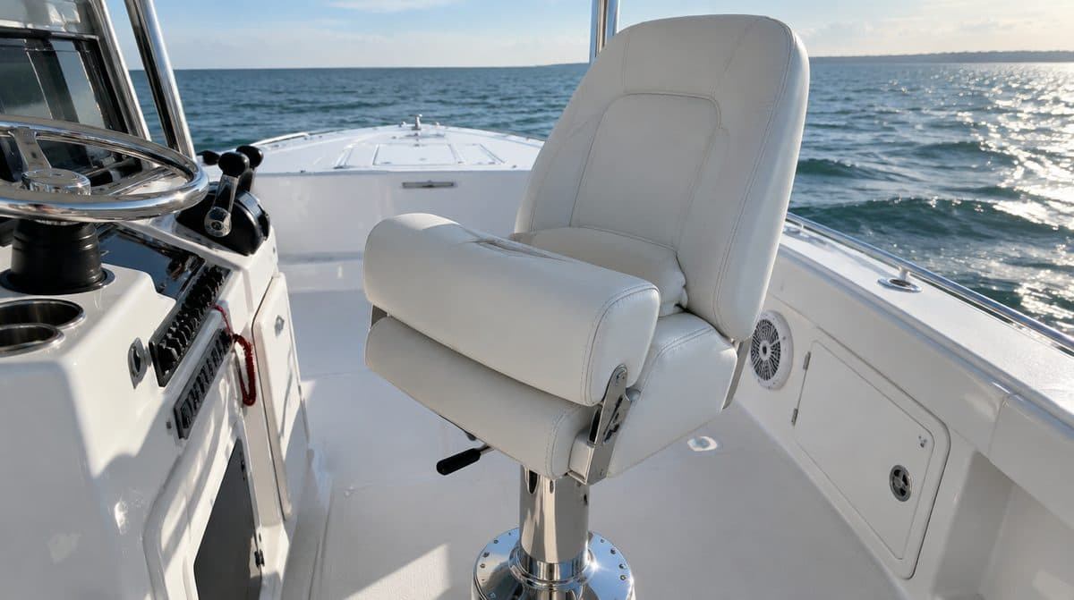 Boat Seats That Save Your Back in a Chop