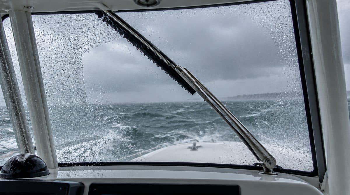 Boat Windshield Wipers: Clear Vision in Spray and Rain