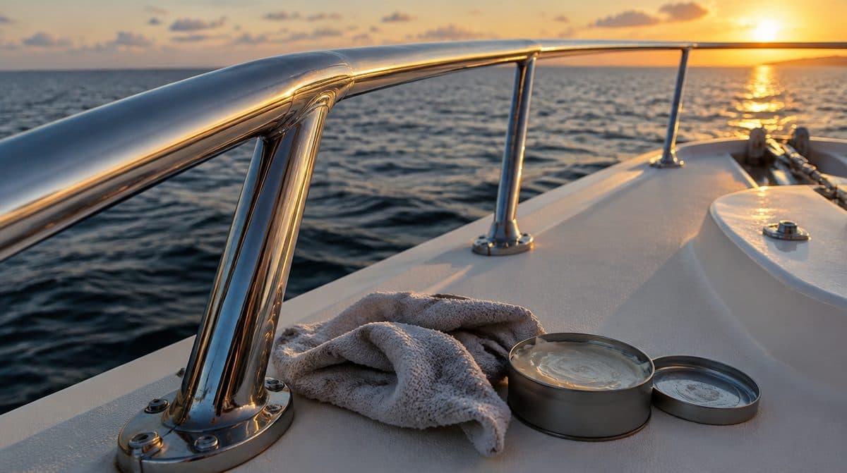 Marine Metal Polish: Keeping Stainless Bright in Salt Air