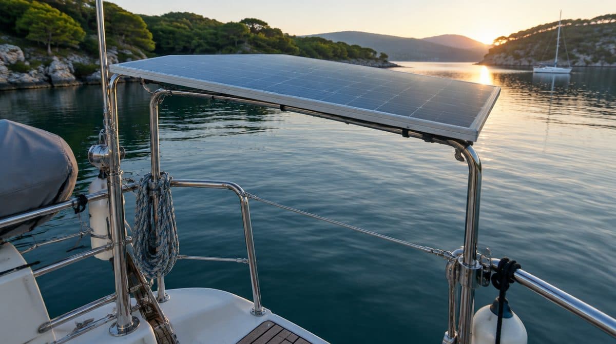 Marine Solar: Free Power While You Sit at Anchor