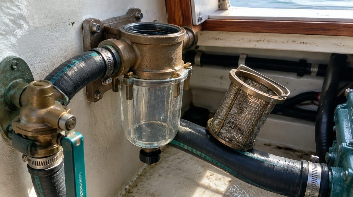 Raw Water Strainers: The Simple Part That Prevents Overheating