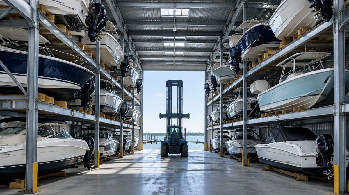 Boat Storage in Florida: Wet Slip, Dry Stack, or Trailer at Home