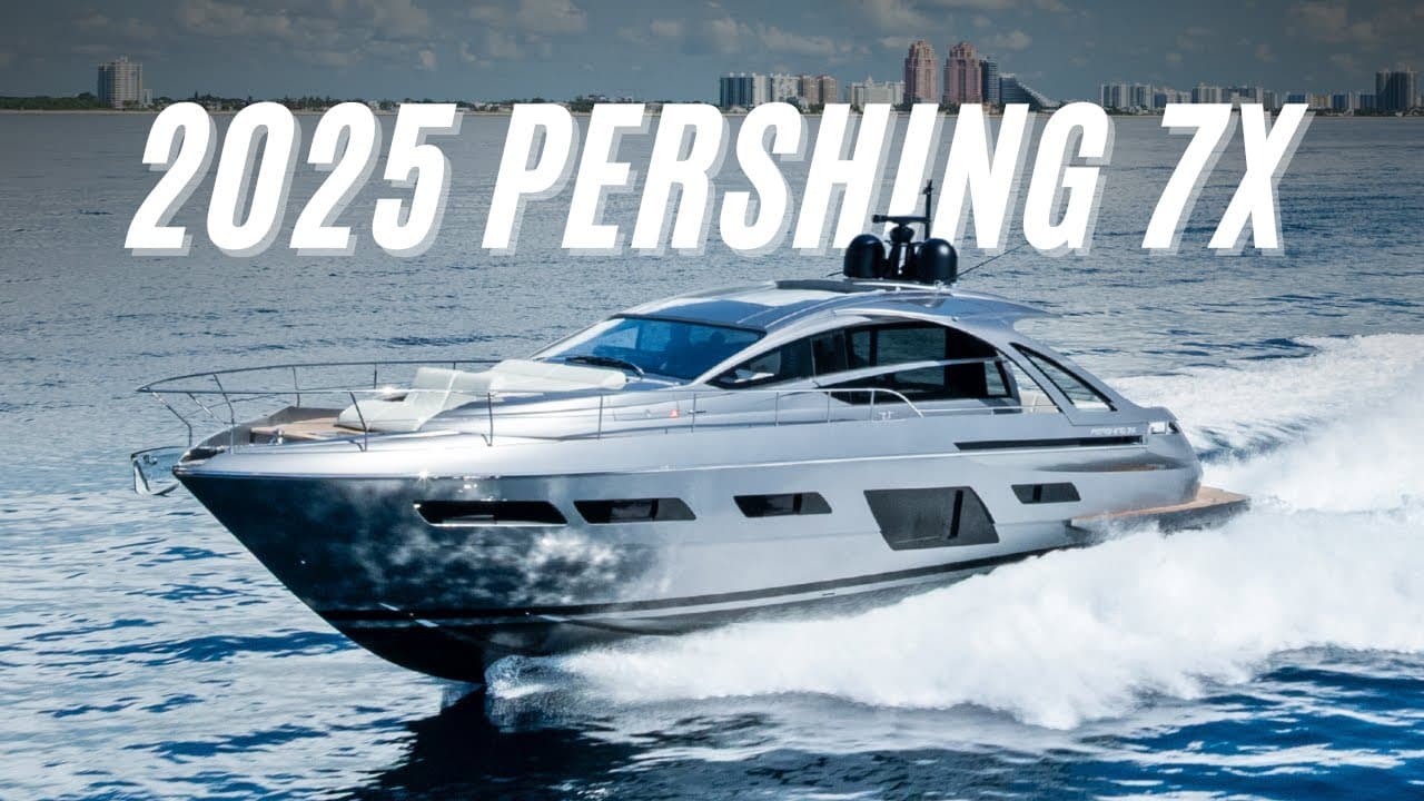Pershing 7X Walkthrough: 50 Knots of Carbon Fiber Italian Theater