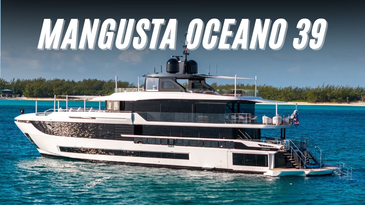 Onboard M/Y Time Out: Touring the 2025 Mangusta Oceano 39