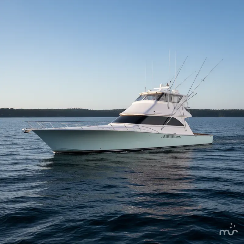2002 Viking 61 Enclosed Bridge